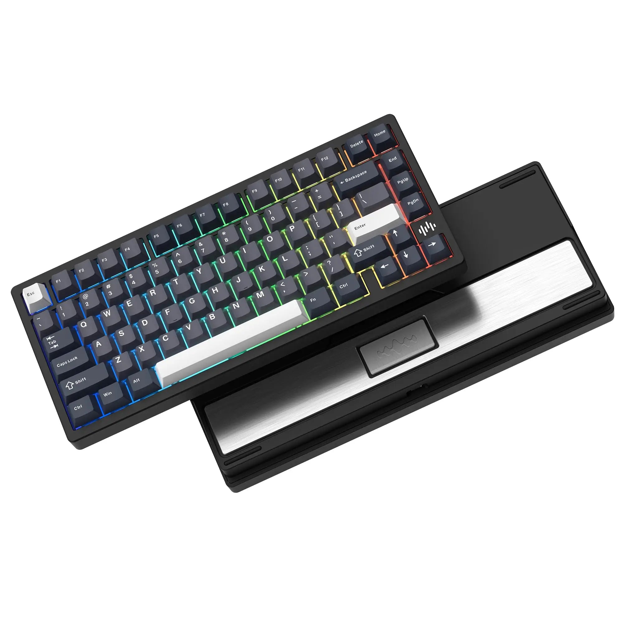 Womier RD75 Pro 3 Modes Aluminum Mechanical Keyboard QMK/VIA Repaid Quick Wireless 75% Release Custom Keyboard for Windows/Mac