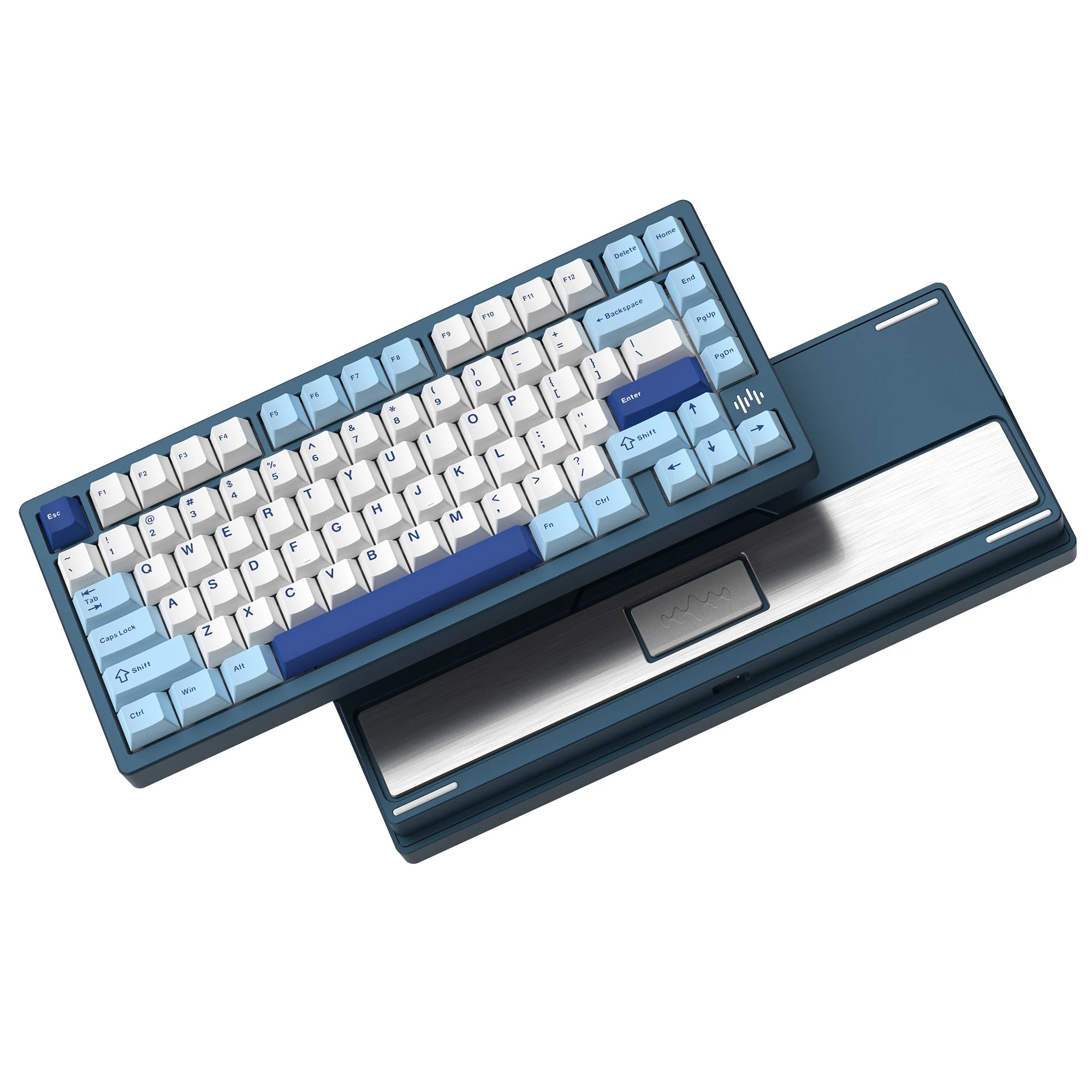 Womier RD75 Pro 3 Modes Aluminum Mechanical Keyboard QMK/VIA Repaid Quick Wireless 75% Release Custom Keyboard for Windows/Mac