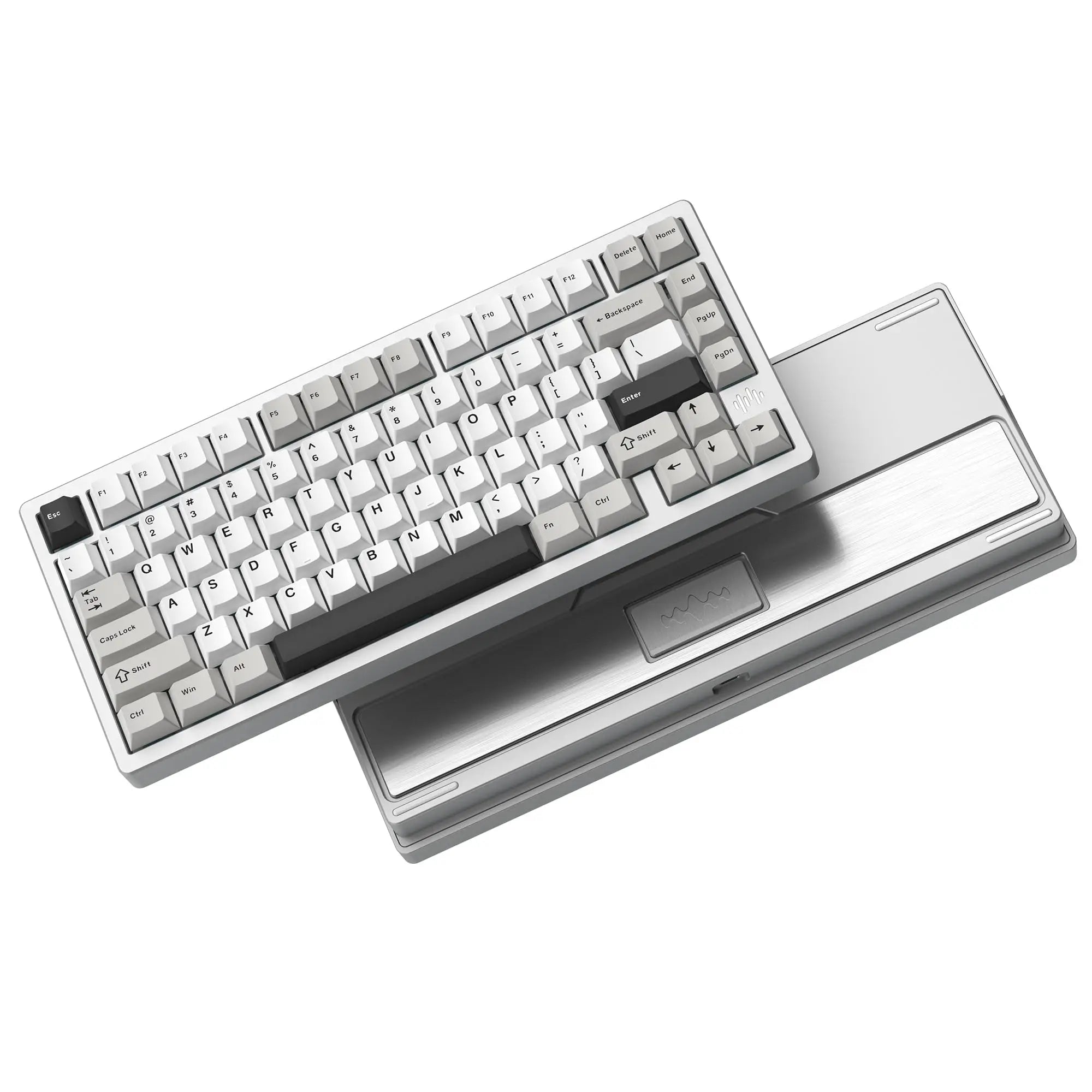 Womier RD75 Pro 3 Modes Aluminum Mechanical Keyboard QMK/VIA Repaid Quick Wireless 75% Release Custom Keyboard for Windows/Mac