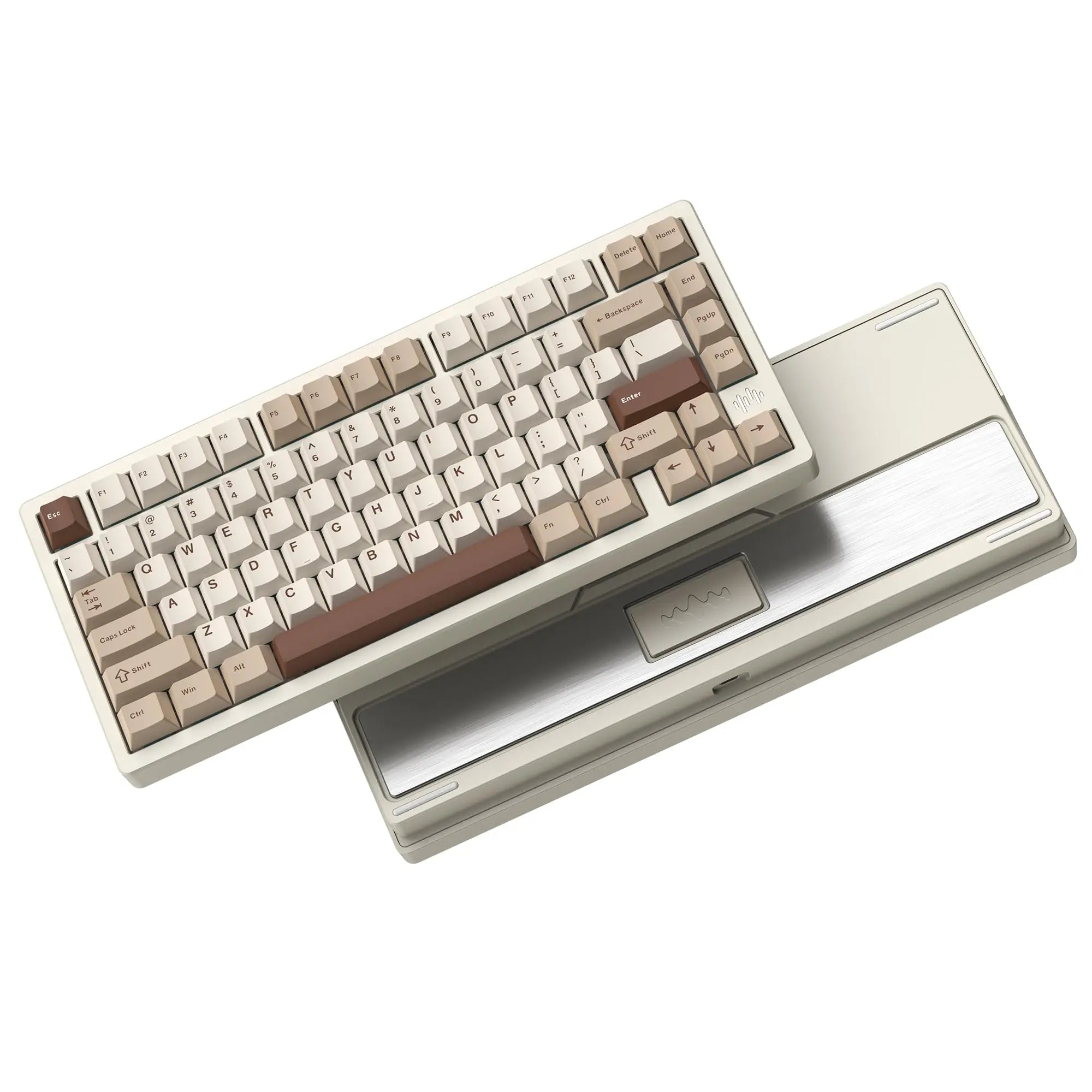 Womier RD75 Pro 3 Modes Aluminum Mechanical Keyboard QMK/VIA Repaid Quick Wireless 75% Release Custom Keyboard for Windows/Mac