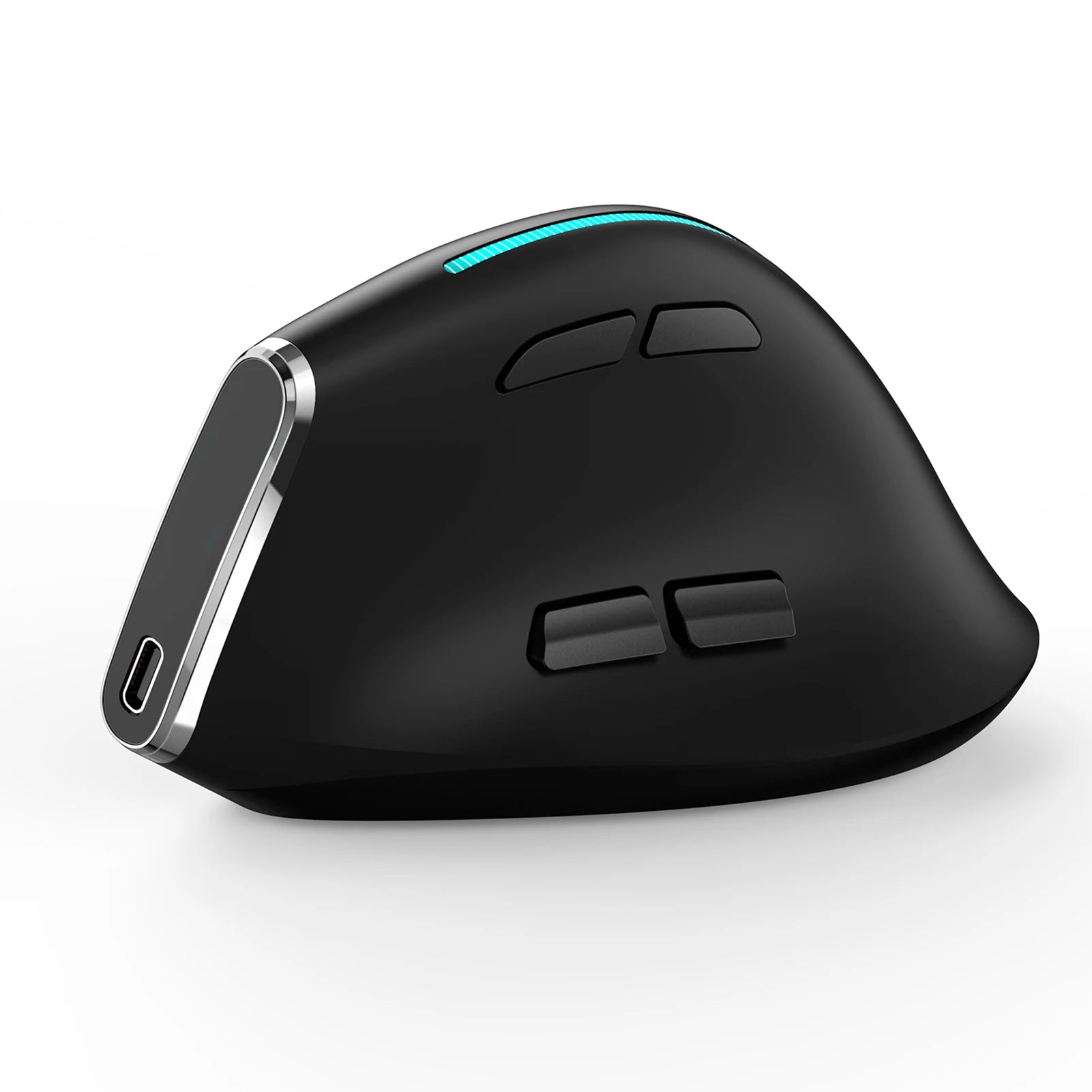 Wireless Vertical 2.4G Bluetooth Mouse Full Color Light 8 Key Programming Five Movement Speed Game Mouse 730mah Lithium Battery